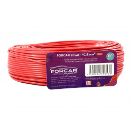 Forcar 20Ga RED (одножильный) Кабель монтажный 