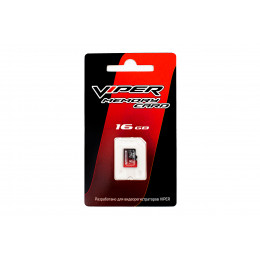 Viper microSD 16Gb class10 U3 30/80Mb/s Карта памяти без адаптера (НЕ ДЛЯ КОМБО УСТРОЙСТВ)