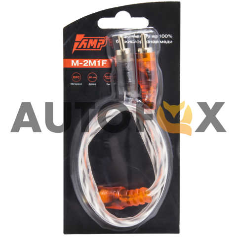 AMP M-2M1F RCA-Разветвитель 1МАМА-2ПАПА