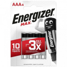 Energizer AAA LR03 Max/4BL Элемент питания