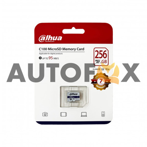 Dahua microSD 256GB DHI-C100 UHS-I U3 Карта памяти 