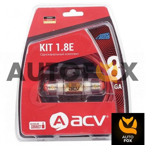 ACV KIT 1.8E (1-кан усил-ля 8AWG)