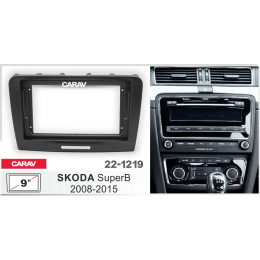 Carav 22-1219: 9" Skoda Superb 2008-2015