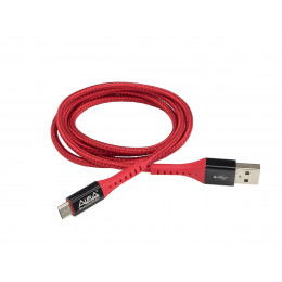 Aura TPC-UM7R Кабель Micro USB 1.2метра Красный