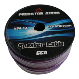 Predator Audio 2x14Ga CCA (медно-алюминиевый) (2х2,5) 100м